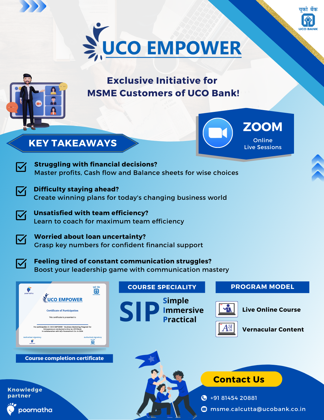 UCO Empower poster